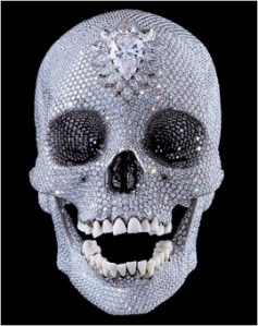 Damien Hirst's diamond skull