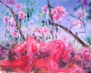 artwork_images_425358113_386350_-zhouchunya Making Love Among Blossoms