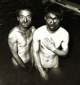 lz-11 Two Miners, Datong, Shanxi Province