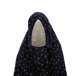 shadi_ghadirian_like_everyday_iron Untitled from the Like Everyday Series 2000-2001 C-print 183 x 183 cm