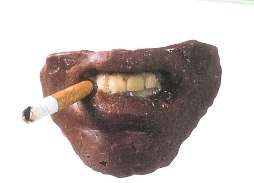 SARAH LUCAS SMOKING ROOM 1996