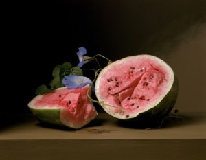 Sharon Core, Early American, Melons and Morning Glories, 2008. Courtesy