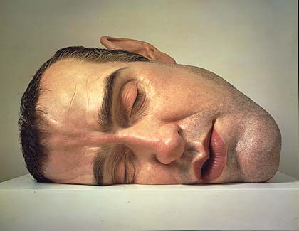 (Above) Mask II. Courtesy Anthony d'Offay, London