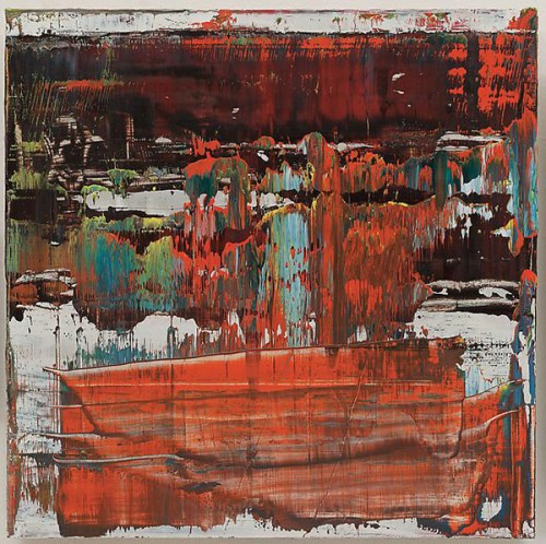 bde24fb0 Gerhard Richter, Abstract Painting (906-5), 2008, Oil on wood, 15 3/4 x 15 3/4 in. (40 x 40 cm), Courtesy Marian Goodman Gallery, New York