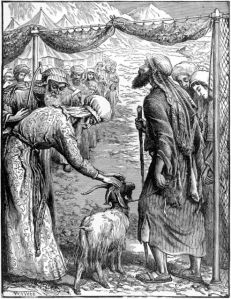 Sending Out the Scapegoat, by William James Webb 1830—1904