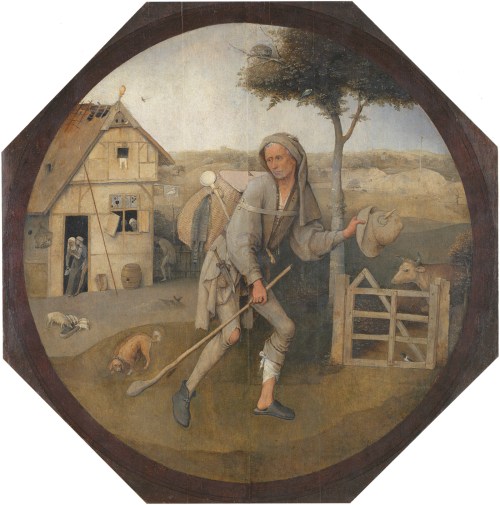 Hieronymus Bosch: <i>The Wayfarer</i>, circa 1500–1510